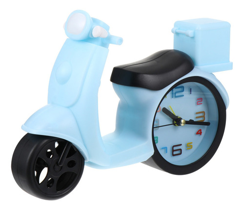 Reloj Despertador Modelo Moto Hogar Cuarto Infantil Dorm