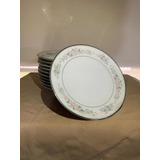 Platos Noritake Porcelana Diametro 18cm Romance X11unid 6022