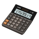 Calculadora 14 Dígitos Mh-14 Casio Negra Serie Wide