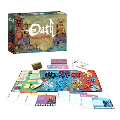 Juego de Estrategia Oath Meeple Br 1a Edición 1 a 6 Jugadores | Envío gratis