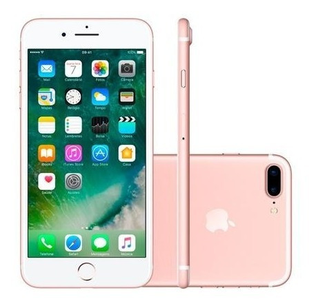 iPhone 7 Plus 128 Gb Ouro Rosa Apple