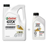 Aceite Castrol Gtx Ultraclean 5w20 Mezcla Sintética+ 1 Litro