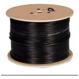 Cable Coaxial Rg6 X305mts (bobina) Negro