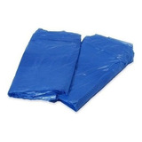 Saco De Lixo 100 Litros Colorido Azul Comum Com 100 Unid