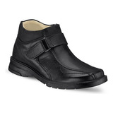 Bota Formal Pra50691 Vaca Textil Trasera Pulsera Tobillo