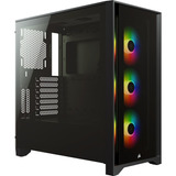 Gabinete Gamer Corsair Icue 4000x Rgb Vidrio Templado Atx