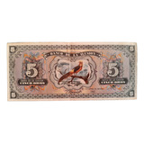 México Billete Fantasia 5 Oros Banco De La Ilusión Año 1962
