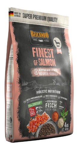 Alimento Perros Belcando Finest Grain Free Salmon 4 Kg Pt