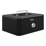 Caja Fuerte Organizadora Deli Con Llave 20x16x9cm Metalica 