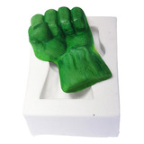 Molde Silicone Confeitaria Hulk Vingadores Biscuit Resina