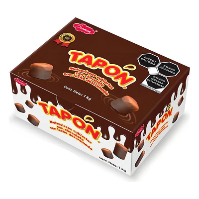 Malvavisco Cubierto C\u002F Chocolate Mini Tapon Bremen Caja 1 Kg | Envío gratis