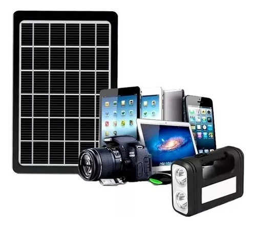 Cargador Multiproposito Solar Portatil  Power Banck / 8w 