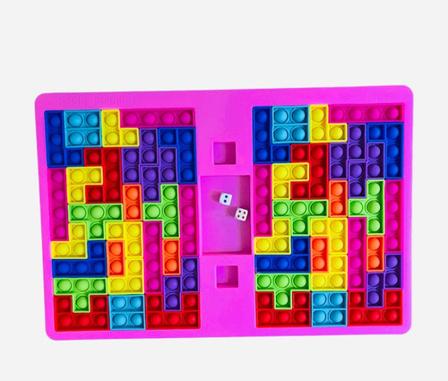 Pop It Rompecabezas Juego De Mesa Bloques Tetris Puzzle