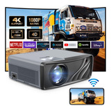 Proyector 4k Portátil Wifi Bluetooth Tv Inteligente Netlfix