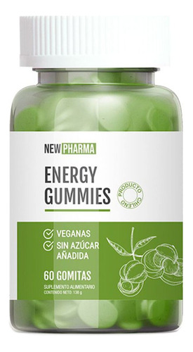 Newpharma - Energy (energizante) 60 Gomitas