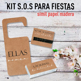 Kit Imprimible Sos Canasta Baño Casamiento Fiestas De 15