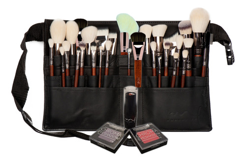 Set 30 Brochas Maquillaje Profesional Original Mf Sensitive 