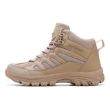 Zapatos Senderismo Hombre Senderismo Outdoor Talla Grande