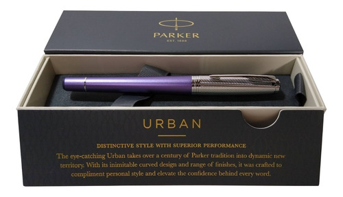 Lapicera Roller Parker Urban Premium Violet