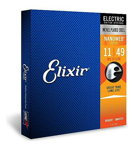 Elixir Cuerdas Cuerdas Para Guitarra Eléctrica W