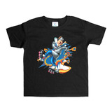 Remera Negra Niños Inspector Gadget R119