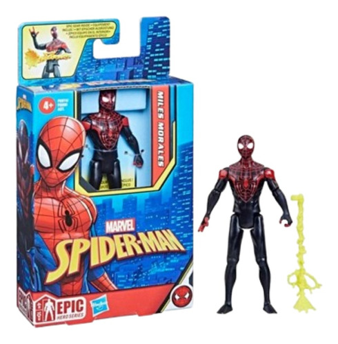 Spider-man Miles Morales Epic Hero Series 11cm