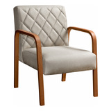 Poltrona Decorativa Lara Moderna Cadeira Para Recepção Sala