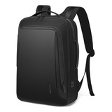 Mochila Executiva Premium Com Partes Em Couro Puro Bange 28l