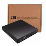 Grabador Quemador Externo Cd Lector Dvd Slim Usb Laptop Pc