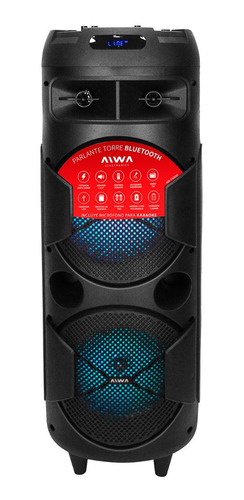  Parlante Portatil Torre Bluetooth Aiwa Aw-t600d-sa 5000w