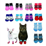 Medias Calcetines Para Mascotas Antideslizantes Talla S M L