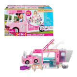 Barbie Dreamcamper 3 En 1 Con 60 Piezas Mattel