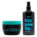 Nic Kit Reparador Mascara Reviviendo + Frizz Mineitor Vegano