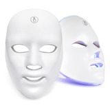 Mascara Led Facial 7 Colores Terapia Cara Para Rejuvenecer