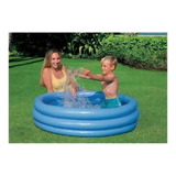 Piscina Inflável Azul Cristal 156 Litros Intex