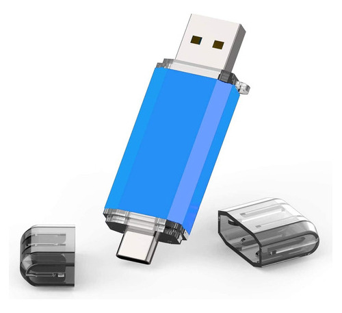 Topesel - Memoria Usb 3.0 Tipo C Dual Otg De 64 Gb Para Sm