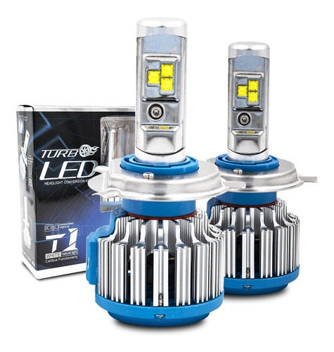 Set Ampolleta Turbo Led T1 H4 Garantia 