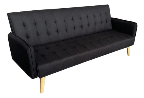 Futón Couch Valencia Negro