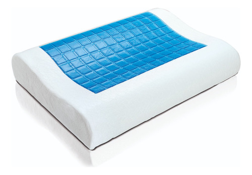 Almohada Gel Refrescante Ortopédica Con Memoria Energy Plus