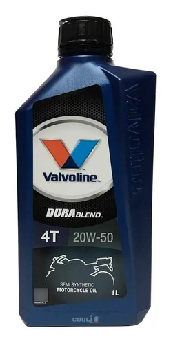 Aceite Valvoline Semi-sintetico 20w50 Durablend. Bmmotoparte