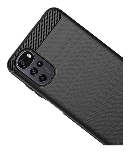 Funda Para Motorola G22 Carbono Fiber Premium 