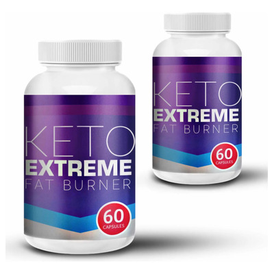 Keto Extreme Fat Burner | 100% Bhb Puro | 2 Frascos | Meses sin interés
