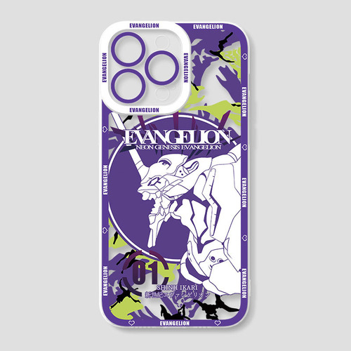 Funda Eva De Neon Genesises Evangelions For iPhone 14 Pro M