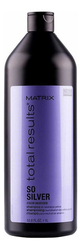 Shampoo So Silver Matizador Anti-amarillo De 1 Litro