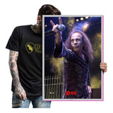 Poster Idolos Rock Ronnie James Dio Quadro Tamanho A2 13