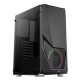 Chasis Caja Gamer Aerocool Zauron Rgb Vidrio 2 Fans Frgb