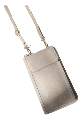 Phone Bag Eco Cuero Porta Celular Billetera Bandolera