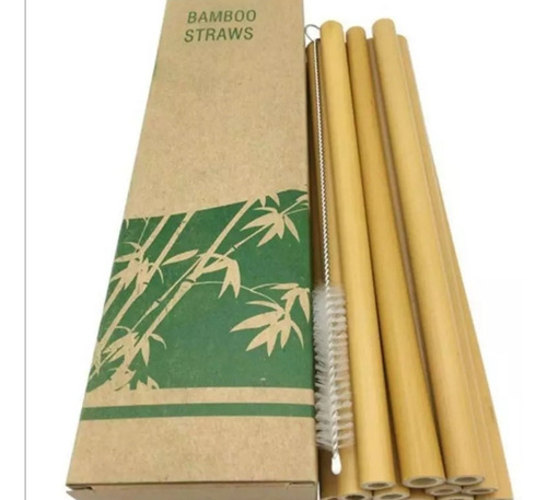 Bombillas Ecológicas Bambú 