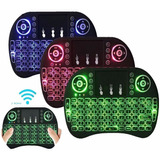 Mini Teclados Inalámbricos Iluminados Con Touchpad Integrado