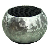 Caixinha Som Bluetooth Tws Metal Mini Speaker Amplificada 3w